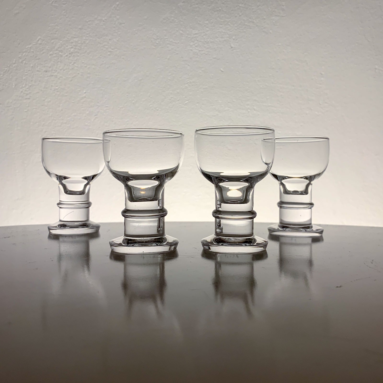 Vintage Spirits Glasses | Heikki Orvola Nuutajarvi Herttua | Molna Vintage