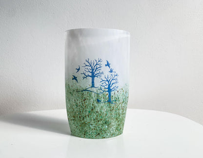 Vintage Vase October Kjell Engman Kosta Boda | Molna Vintage