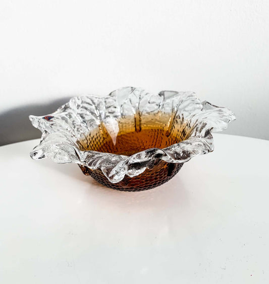 Vintage bowl candle holder | Humppila Finland Pertti Santalahti | Molna Vintage