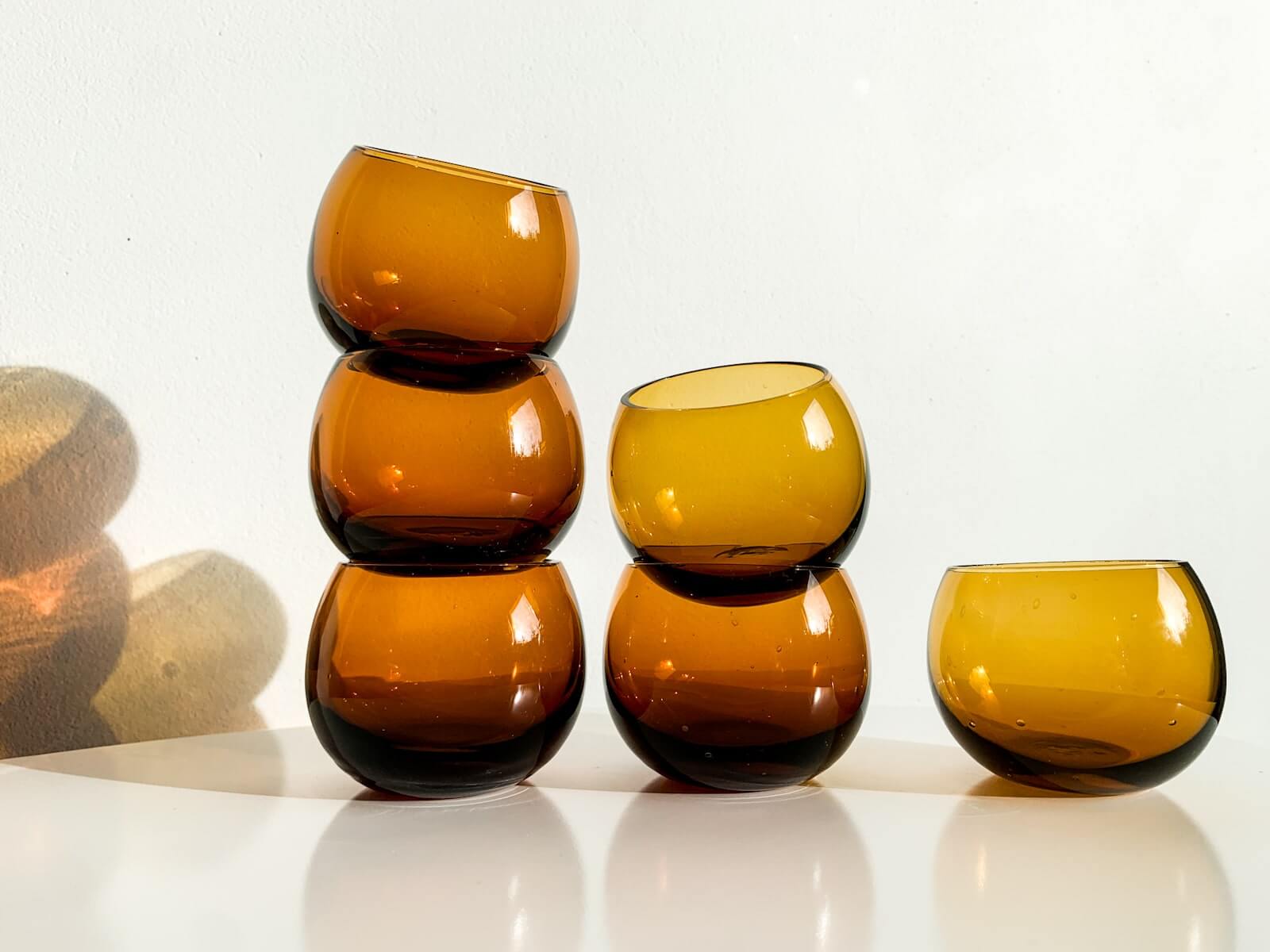 Vintage glass Talonpoika Humppila Finland