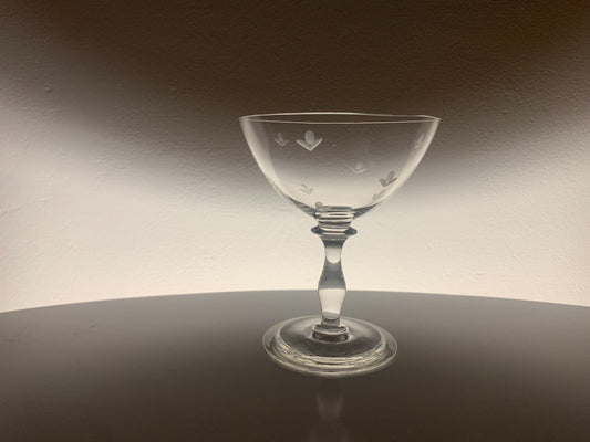 Vintage glass Thyla Tyra Lundgren Riihimaki
