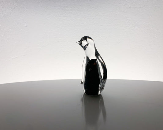 Vintage glass figurine Penguin 