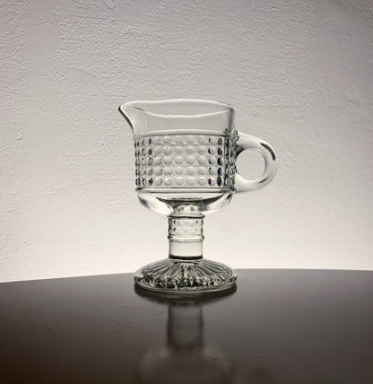 Vintage glass pitcher | Barokki Riihimaen Lasi Finland | Molna Vintage