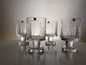 Vintage glasses Kalinka designer Timo Sarpaneva Iittala Finland