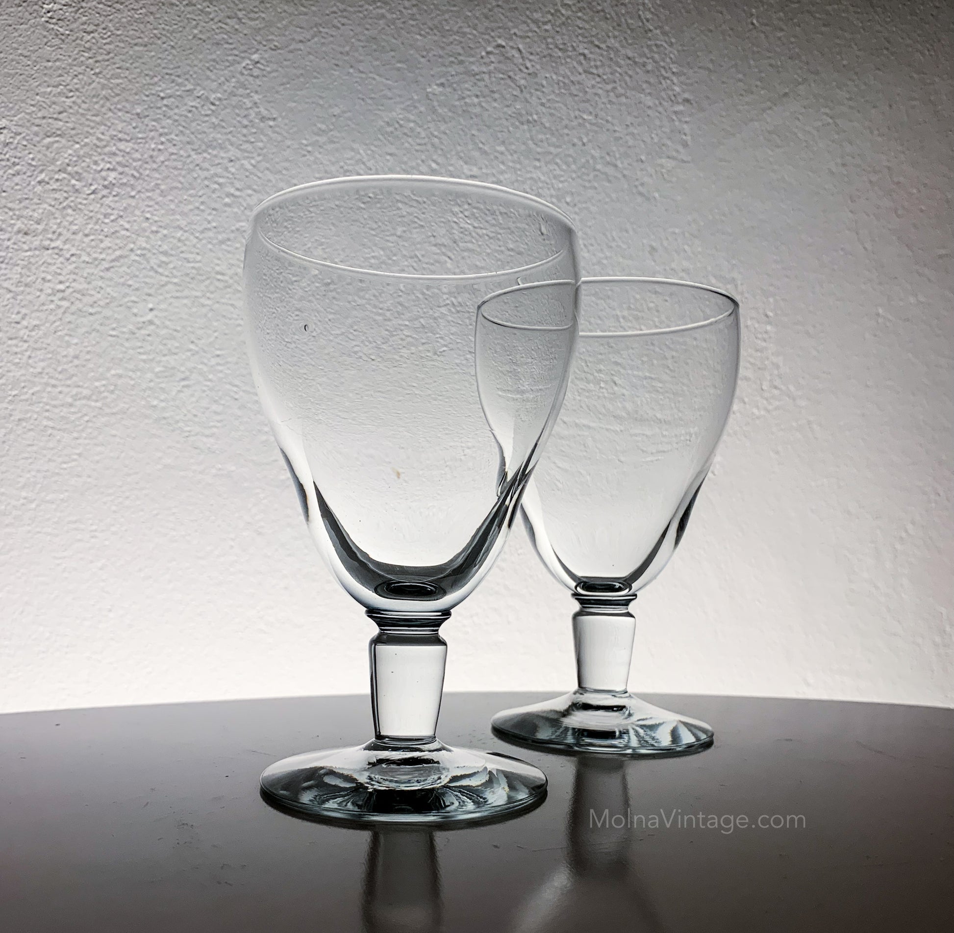 Wine Glasses Riihimaen lasi 1920s | Henry Ericsson | Molna Vintage