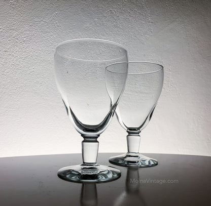 Wine Glasses Riihimaen lasi 1920s | Henry Ericsson | Molna Vintage