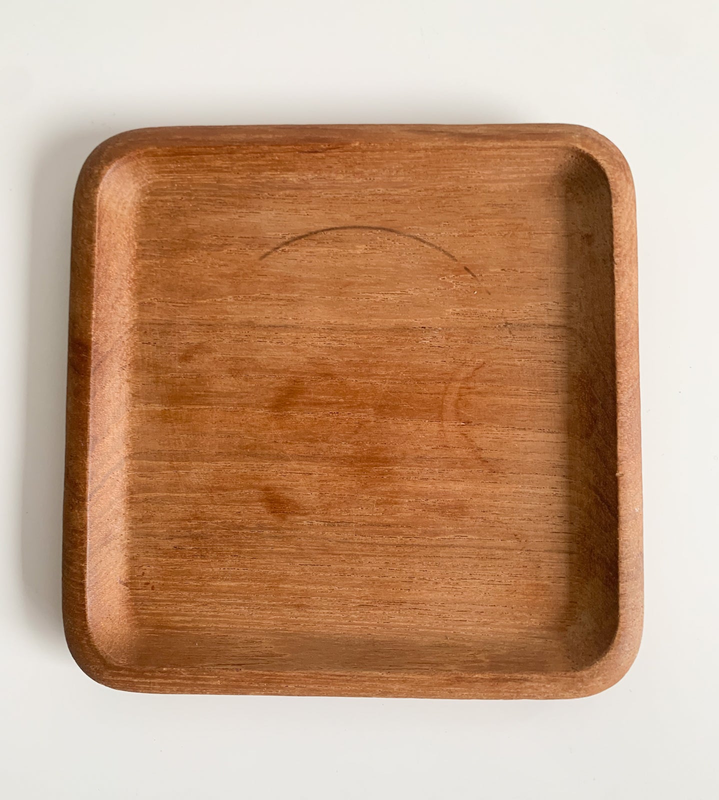 Wooden teak tray | Lindholm Bangkok Teak Made Finland | Molna Vintage 