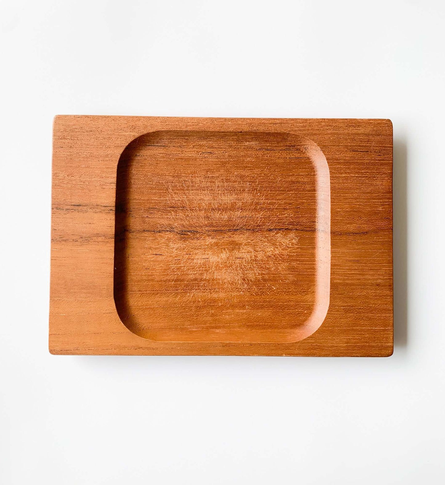 Wooden teak tray | Lindholm Bangkok teak Finland | Molna Vintage 